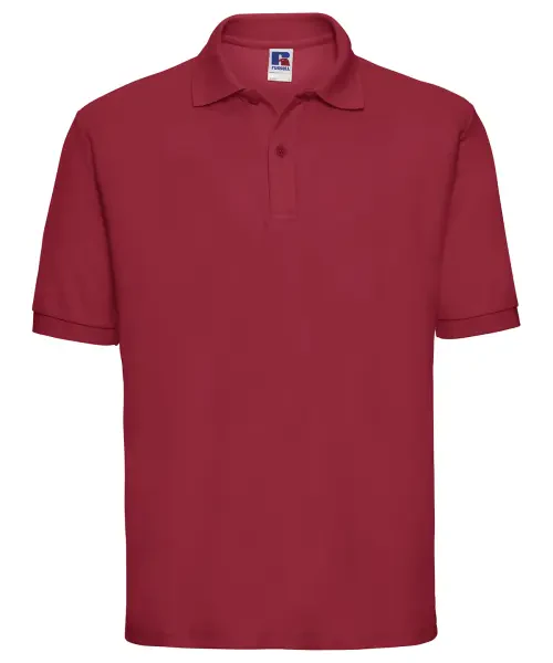 Russell Europe Classic Polycotton Polo Classic Red