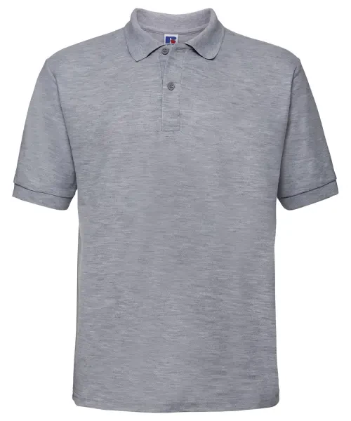 Russell Europe Classic Polycotton Polo Light Oxford