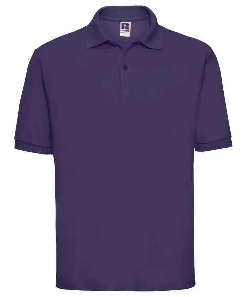 Russell Europe Classic Polycotton Polo Purple