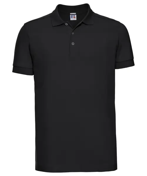 Russell Europe Stretch Polo Black