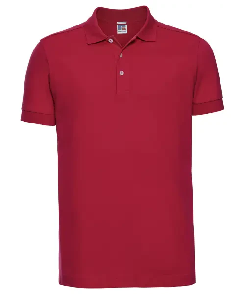 Russell Europe Stretch Polo Classic Red