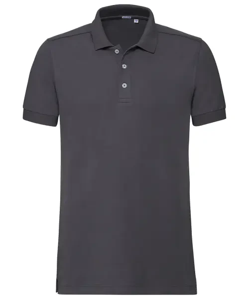 Russell Europe Stretch Polo Convoy Grey