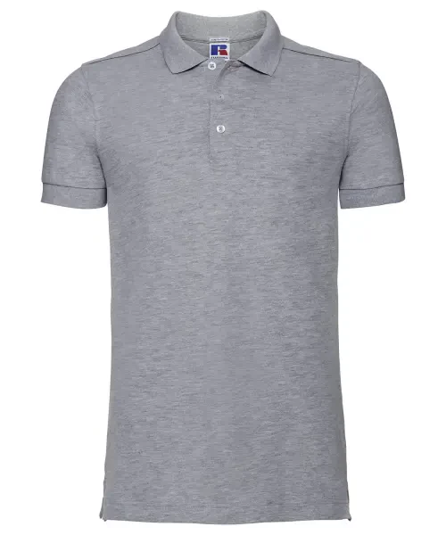 Russell Europe Stretch Polo Light Oxford