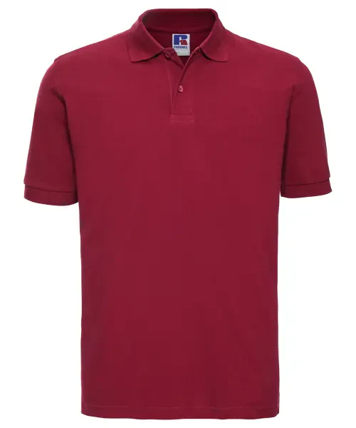 Russell Europe Classic Cotton Piqué Polo Classic Red