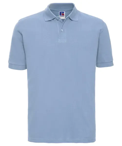 Russell Europe Classic Cotton Piqué Polo Sky