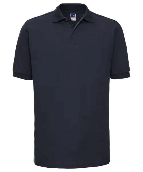 Russell Europe Hard-wearing 60°c Wash Polo French Navy