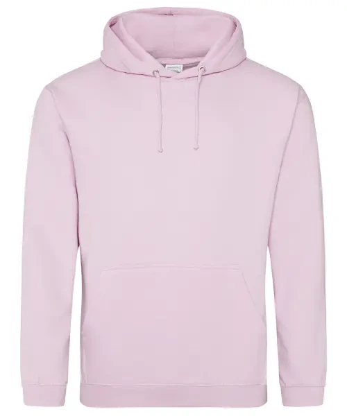 AWDis College Hoodie Baby Pink