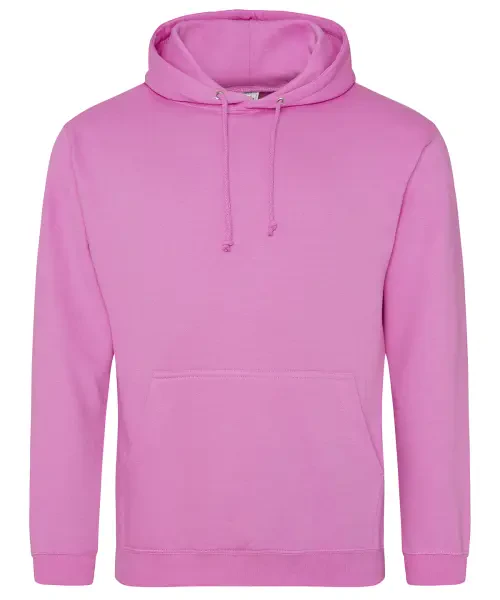 AWDis College Hoodie Candyfloss Pink