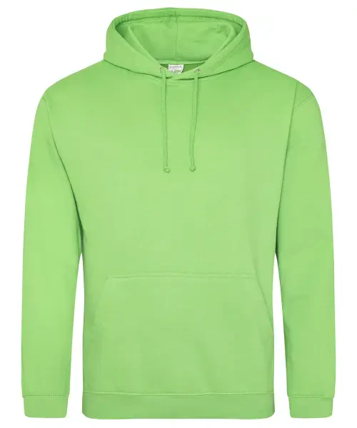 AWDis College Hoodie Lime Green