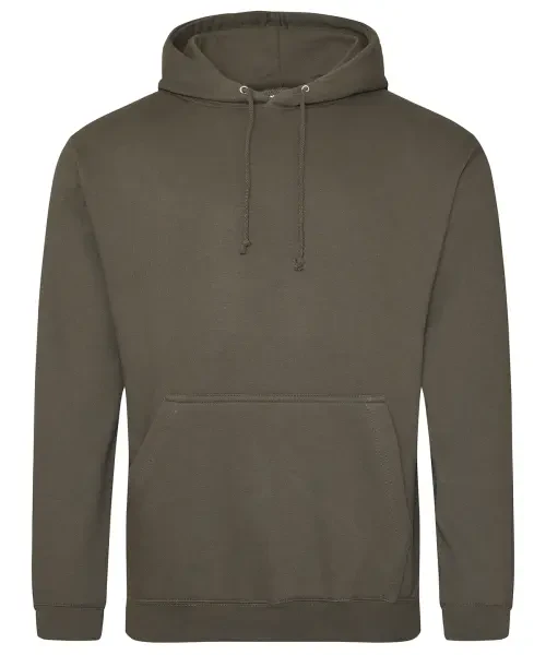 AWDis College Hoodie Olive Green