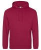 AWDis College Hoodie Red Hot Chilli