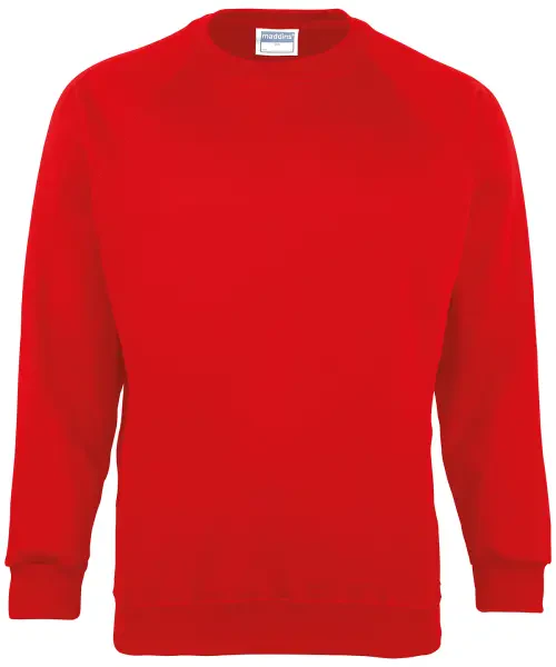 Maddins Coloursure Sweatshirt Red