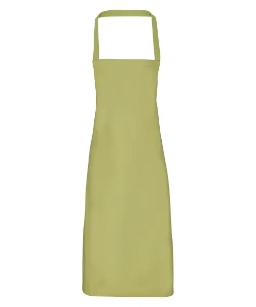 Premier 100% Organic Cotton Bib Apron Lime