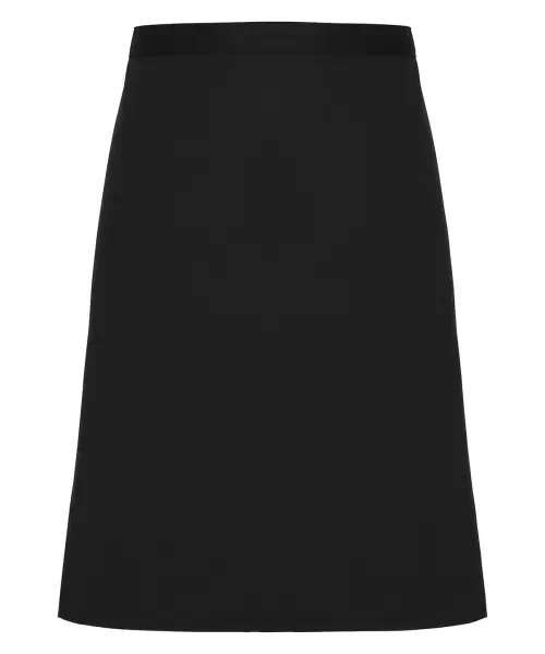 Premier Cotton Waist Apron, Organic And Fairtrade Certified Black