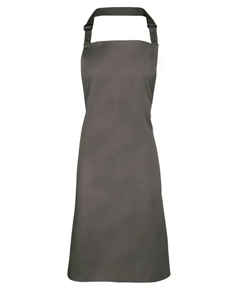 Premier Colours Bib Apron Dark Grey