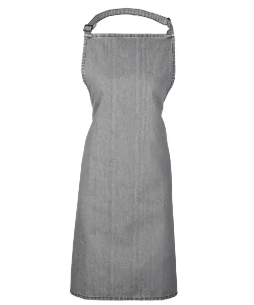 Premier Colours Bib Apron Grey Denim