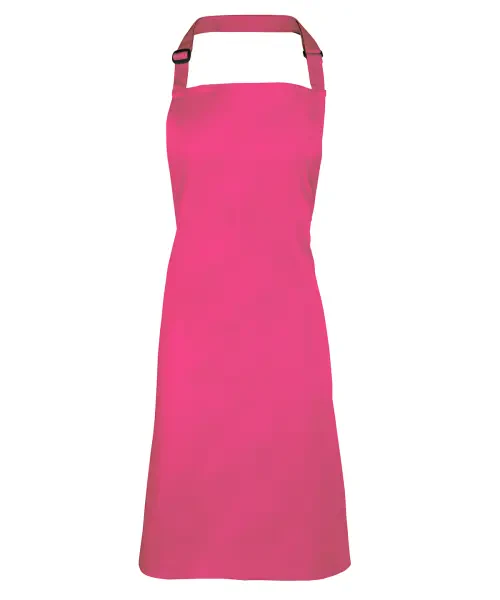 Premier Colours Bib Apron Hot Pink