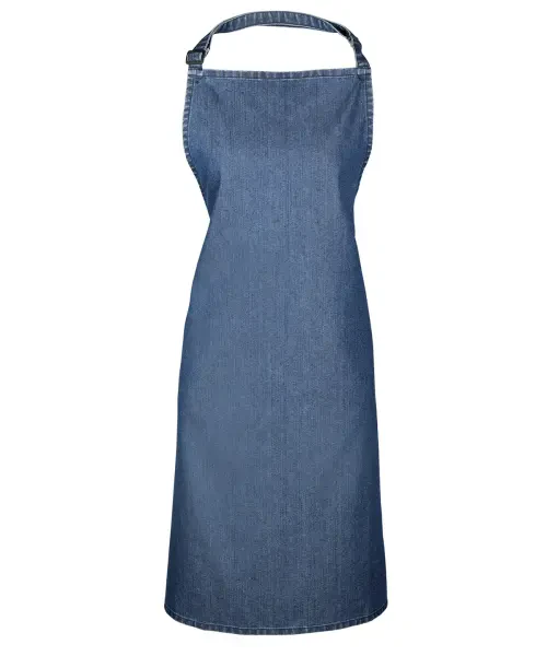 Premier Colours Bib Apron Indigo Denim