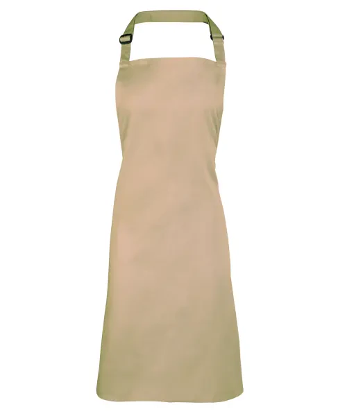 Premier Colours Bib Apron Khaki