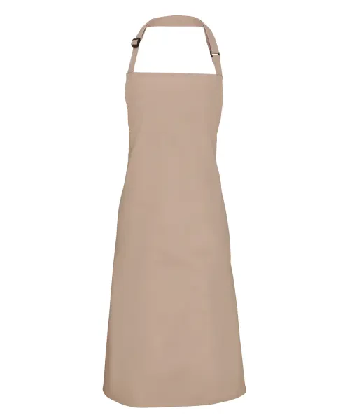 Premier Colours Bib Apron Latte