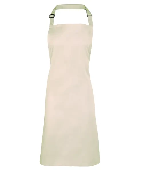 Premier Colours Bib Apron Natural