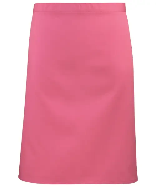 Premier Colours Mid-length Apron Fuchsia