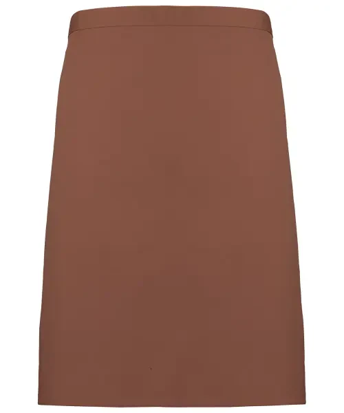 Premier Colours Mid-length Apron Mocha