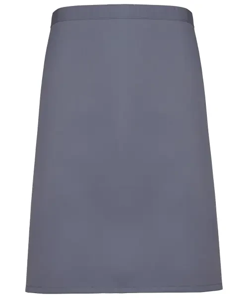 Premier Colours Mid-length Apron Steel