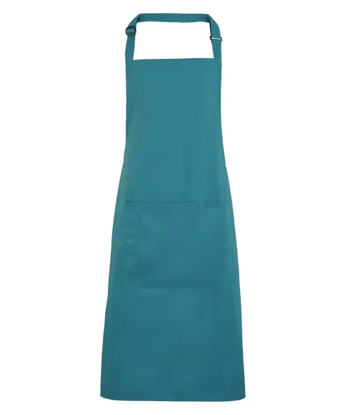 Premier Colours Bib Apron With Pocket Teal