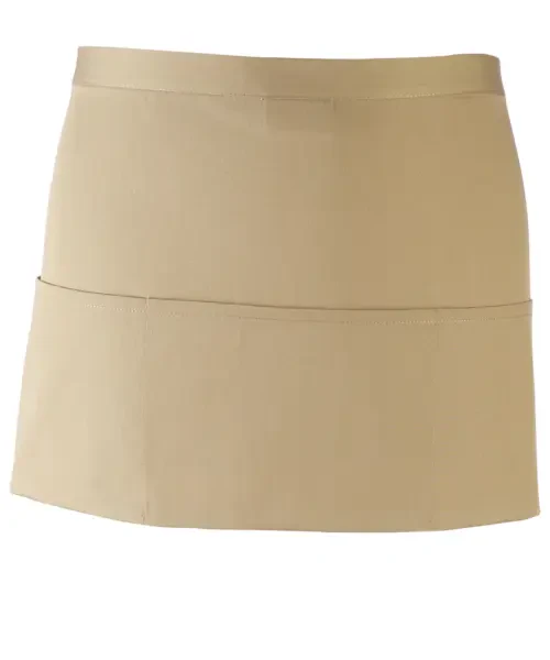 Premier Colours 3-pocket Apron Khaki