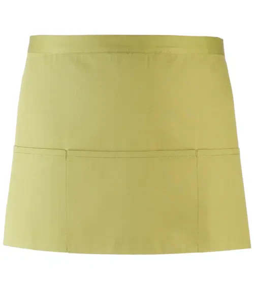 Premier Colours 3-pocket Apron Lime