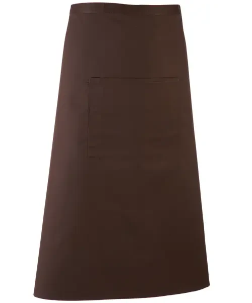 Premier Colours Bar Apron Brown