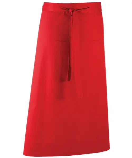 Premier Colours Bar Apron Red