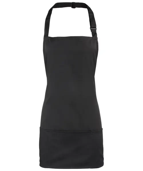 Premier Colours 2-in-1 Apron Black