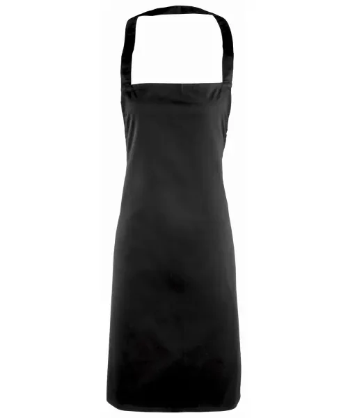 Premier Essential Bib Apron Black