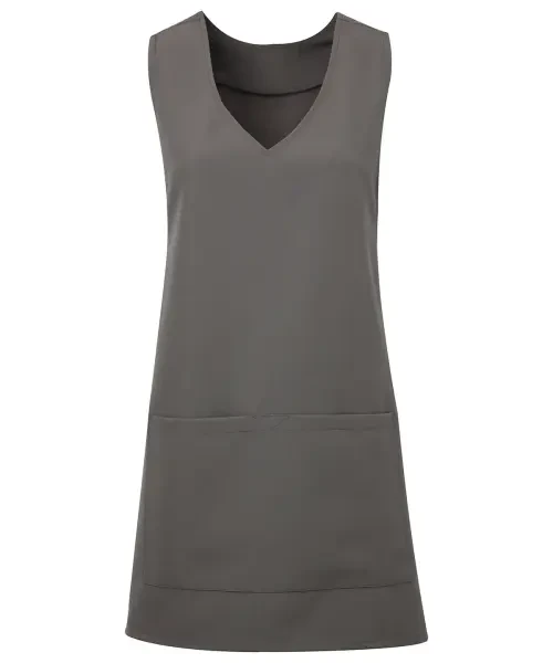 Premier Wrap-around Tunic Dark Grey