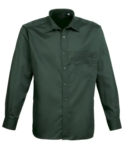 Premier Long Sleeve Poplin Shirt Bottle