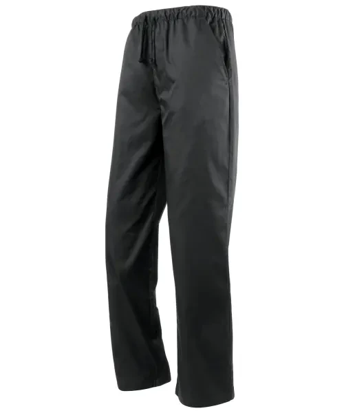 Premier Essential Chef's Trousers Black