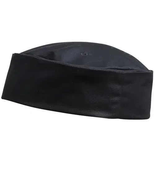 Premier Turn-up Chef's Hat Black