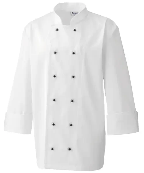 Premier Chef's Jacket Studs Black