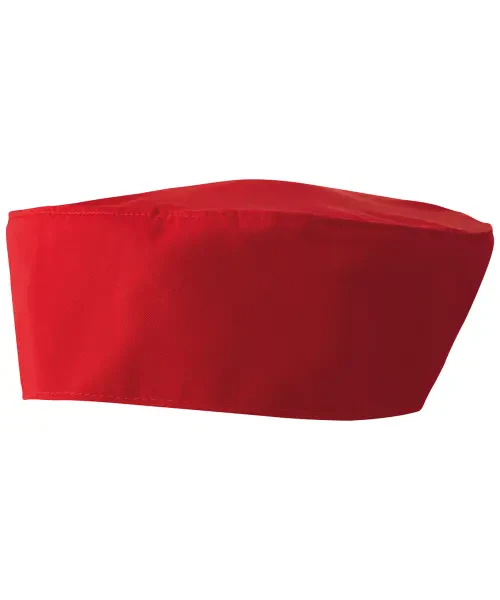 Premier Chef's Skull Cap Red