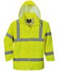 Portwest Hi-Vis Rain Jacket (H440) Yellow