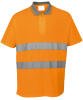 Portwest Cotton Comfort Polo Shirt (S171) Orange