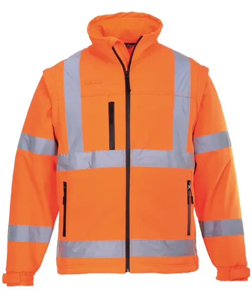 Portwest Hi-Vis Softshell Jacket 3L (S428) Orange