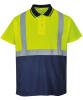 Portwest Two-Tone Polo (S479) Yellow/Navy