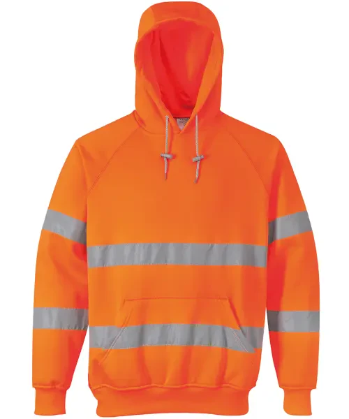 Portwest Hi-Vis Hoodie (B304) Orange