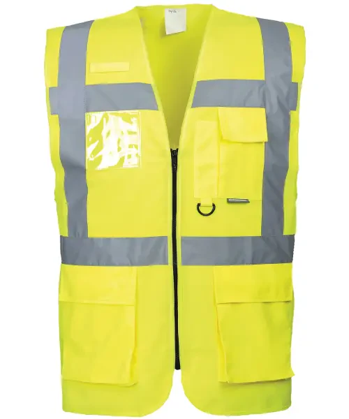 Portwest Hi-Vis Executive Vest (S476) Yellow