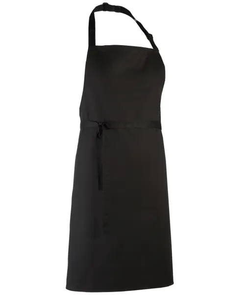 Premier Colours Bib Apron - XL Black XL