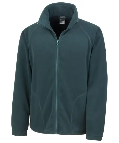 Result Core Microfleece Jacket Forest Green