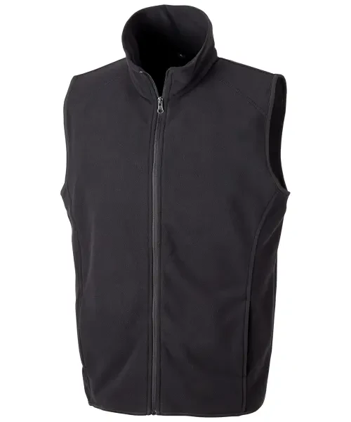 Result Core Microfleece Gilet Black